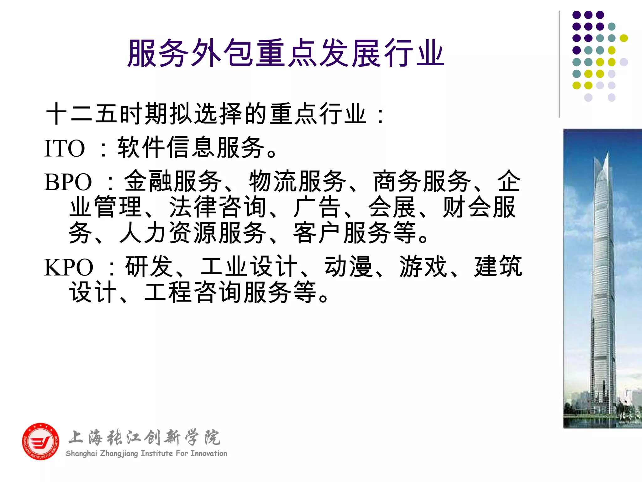 2010年度服务外包导论新gai | PPT