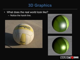 3D Graphics
• What does the real world look like?
   – Notice the harsh line.
 