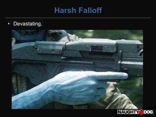 Harsh Falloff
• Devastating.
 