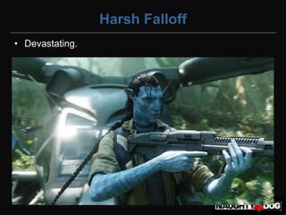 Harsh Falloff
• Devastating.
 