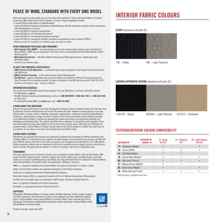 2010 gmc acadia brochure PDF