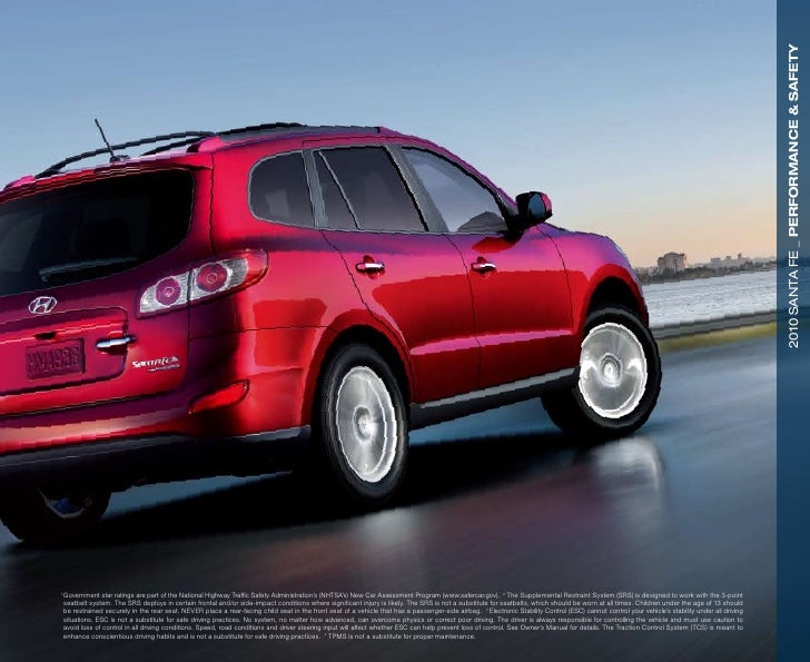 2010 Hyundai Santa Fe Brochure Keffer Hyundai Matthews NC