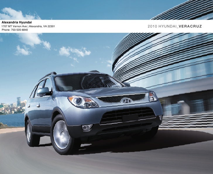 2010 Hyundai Veracruz Alexandria