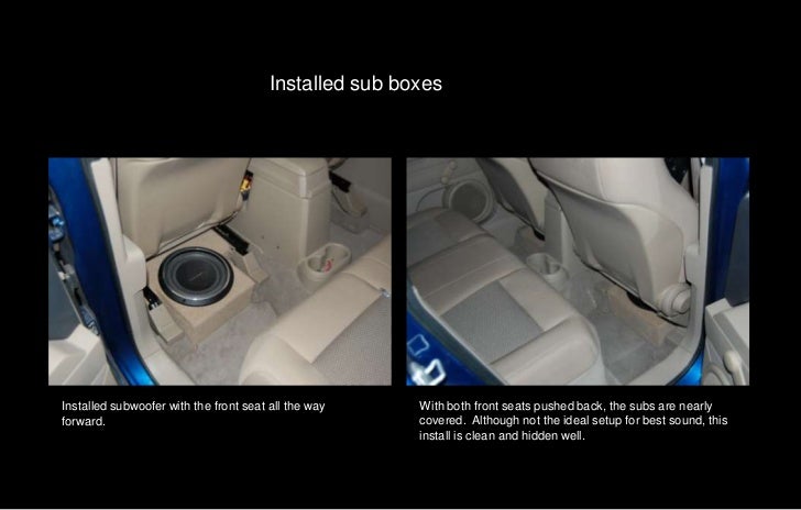 jeep patriot factory subwoofer