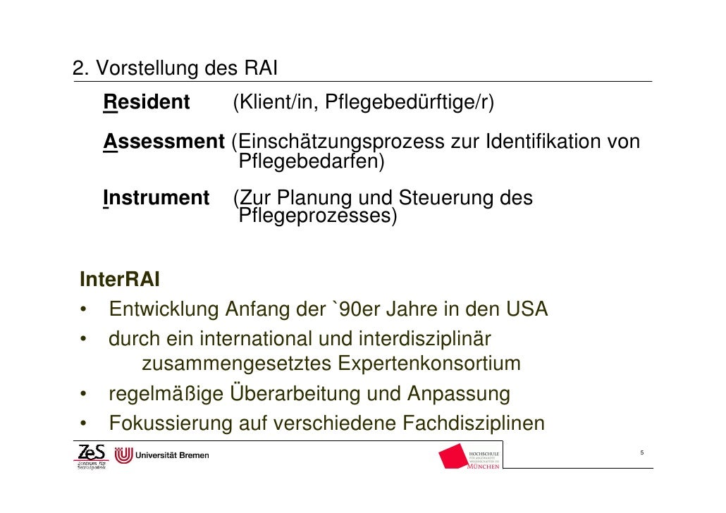 Assessment Instrument Pflege Beispiel Resident Assessment Instrument - Home Care - Macht das RAI-HC Pflegeb…