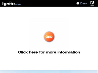 demo
Click here for more information
 