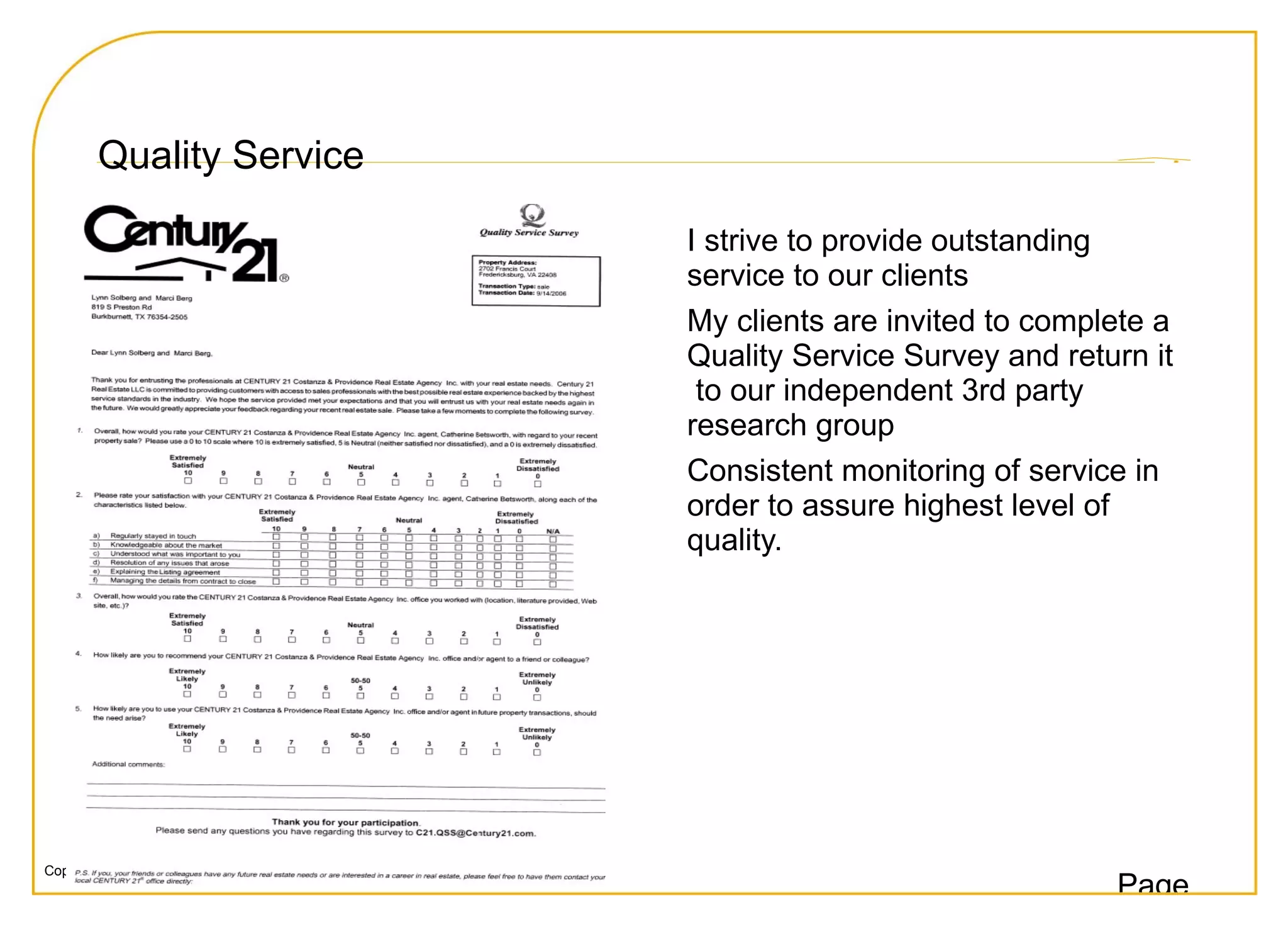 CENTURY 21 provides an innovative online experience for consumers that is second to no one in the industry. 