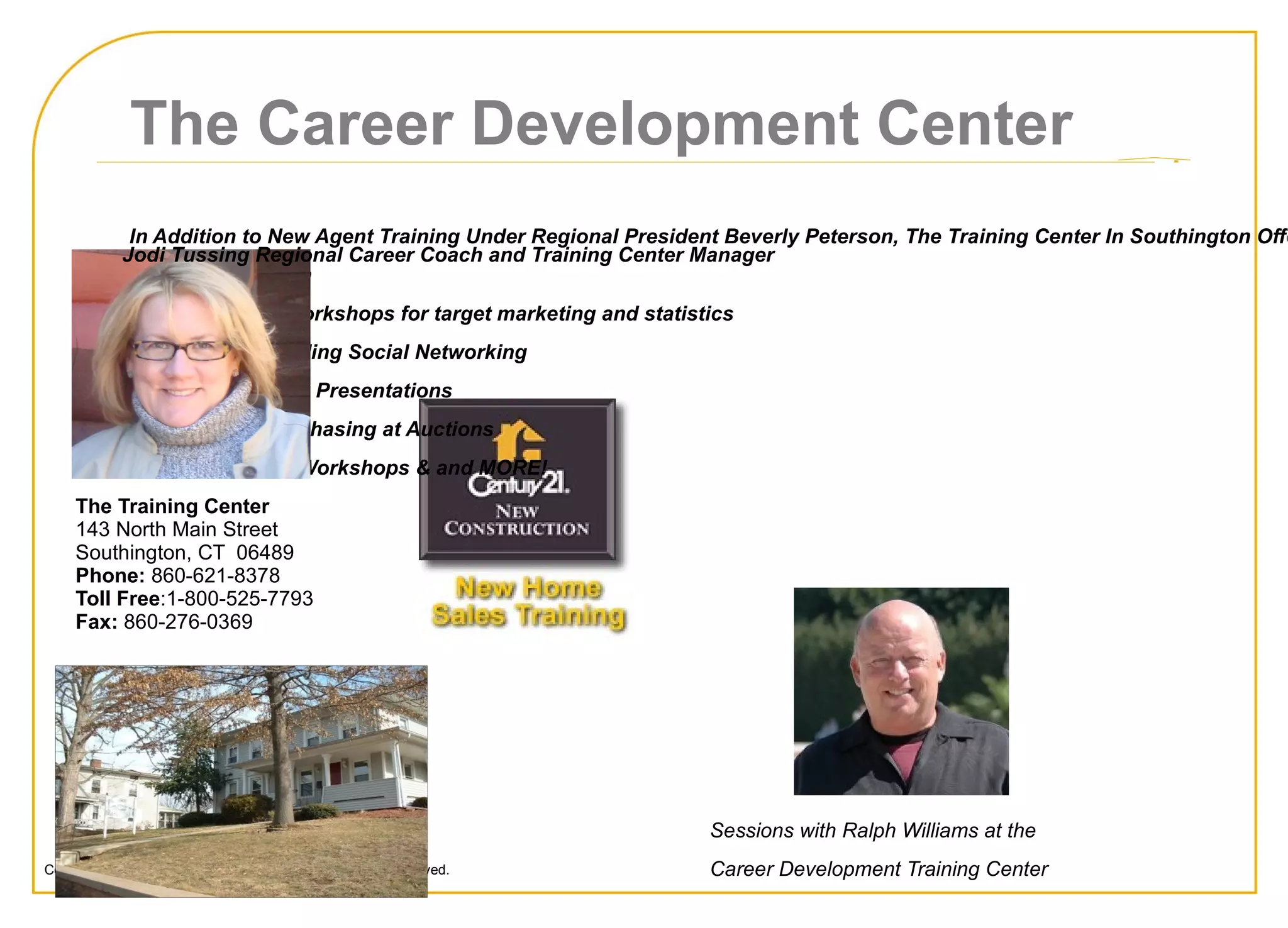 CGRN/worldwide Referral Network in addition to the CENTURY 21 network we have REALOGY which uses the referral network of all brands in the REALOGY network. Page  *Source: 2007 Ad Tracking Study. The survey results are based on 1216 online interviews with a national random sample of adults (ages 25-54) who are equal decision makers and who have bought or sold a home within the past two years or plan to purchase or sell a home within the next two years. Brand awareness questions are based on a sample of 1216 respondents with a margin of error of +/- 2.4% at 90% confidence level. The study was conducted between February 19th - October 7th, 2007 by Millward Brown, a leading global market research organization. 