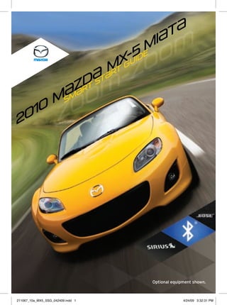 2010 Mazda MX5 Miata Qt