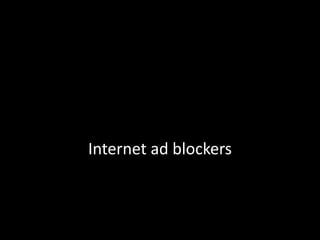 Internet ad blockers