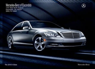 Mercedes-Benz of Escondido
1101 West Ninth Avenue
Escondido, CA, 92025
(800) 741-9945
 
