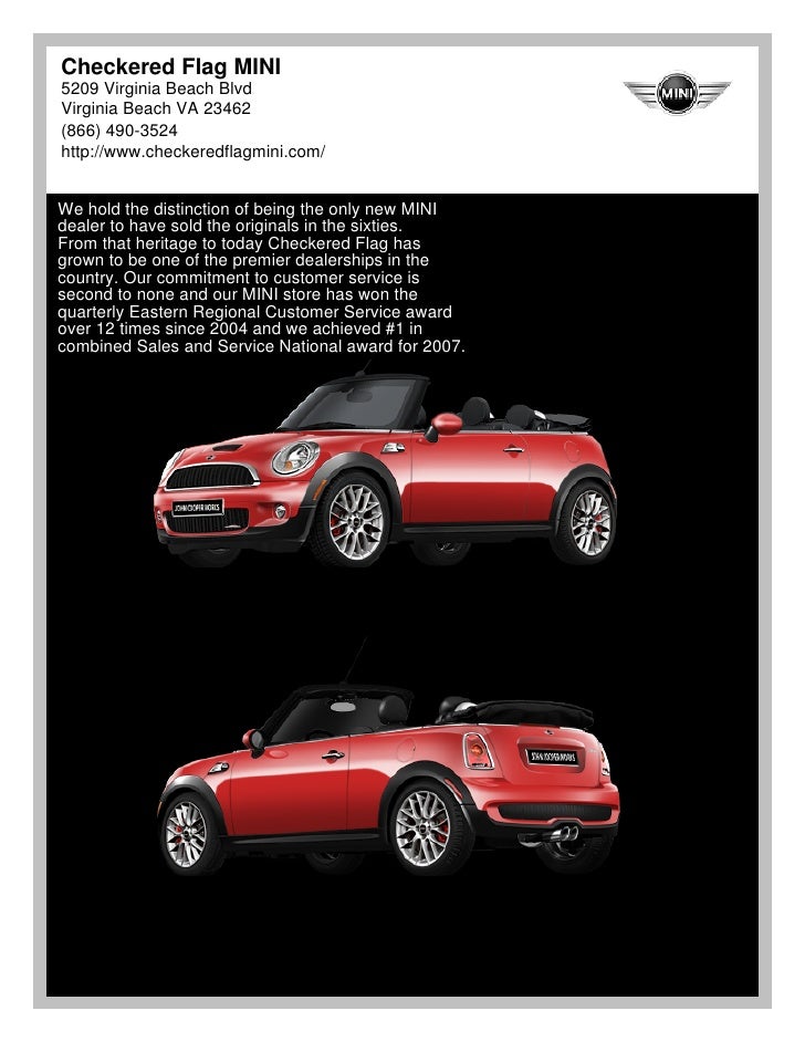 2010 MINI John Cooper Works Convertible Virginia Beach