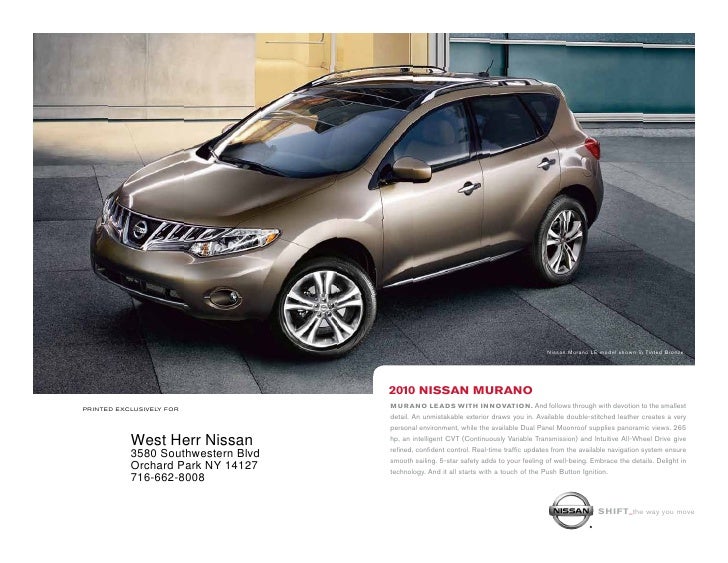 2010 Nissan Murano Buffalo