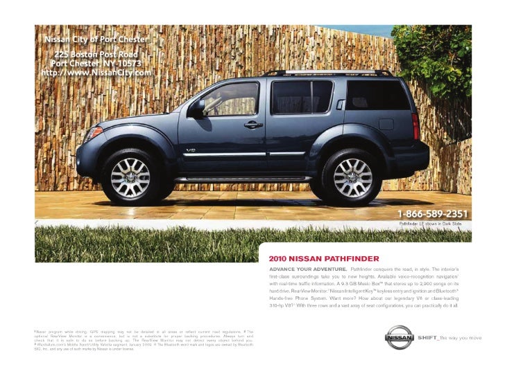 Used 2010 Nissan Pathfinder For Sale In Port Chester Ny
