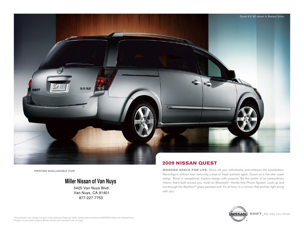 Nissan quest 2010