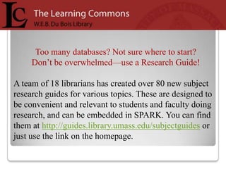 Leave something behind in the library?Check the Library’s Lost and Found at the new Circulation/Reserves Desk on this level.