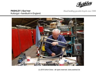 PASHLEY | Guv‘nor frontschlicht, schön, single-speed. (c) 2010 Ulrich Gries - all rights reserved. www.zweitrad.de