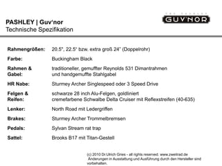 Trommelbremsenhinten und vorne (Freilauf)