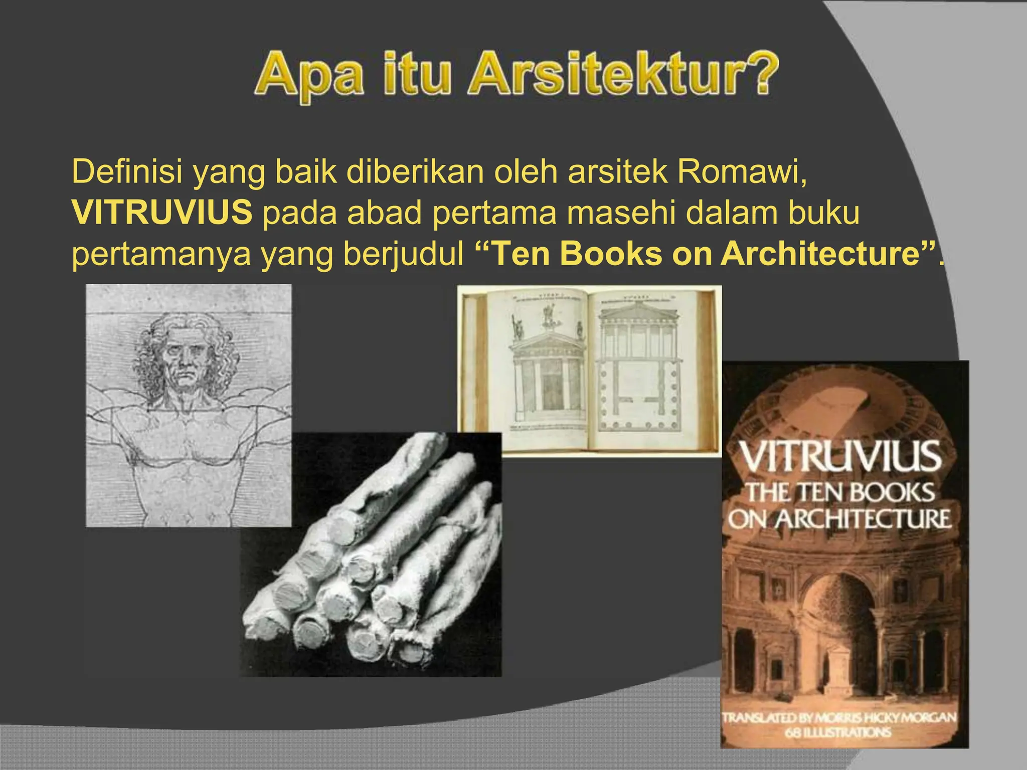 Vituvrius 2010_Pengantar_Arsitektur_Teori_Vitruviu.pptx