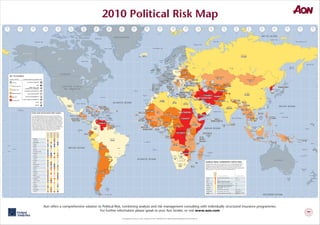 Aon\'s 2010 Global Risk Map