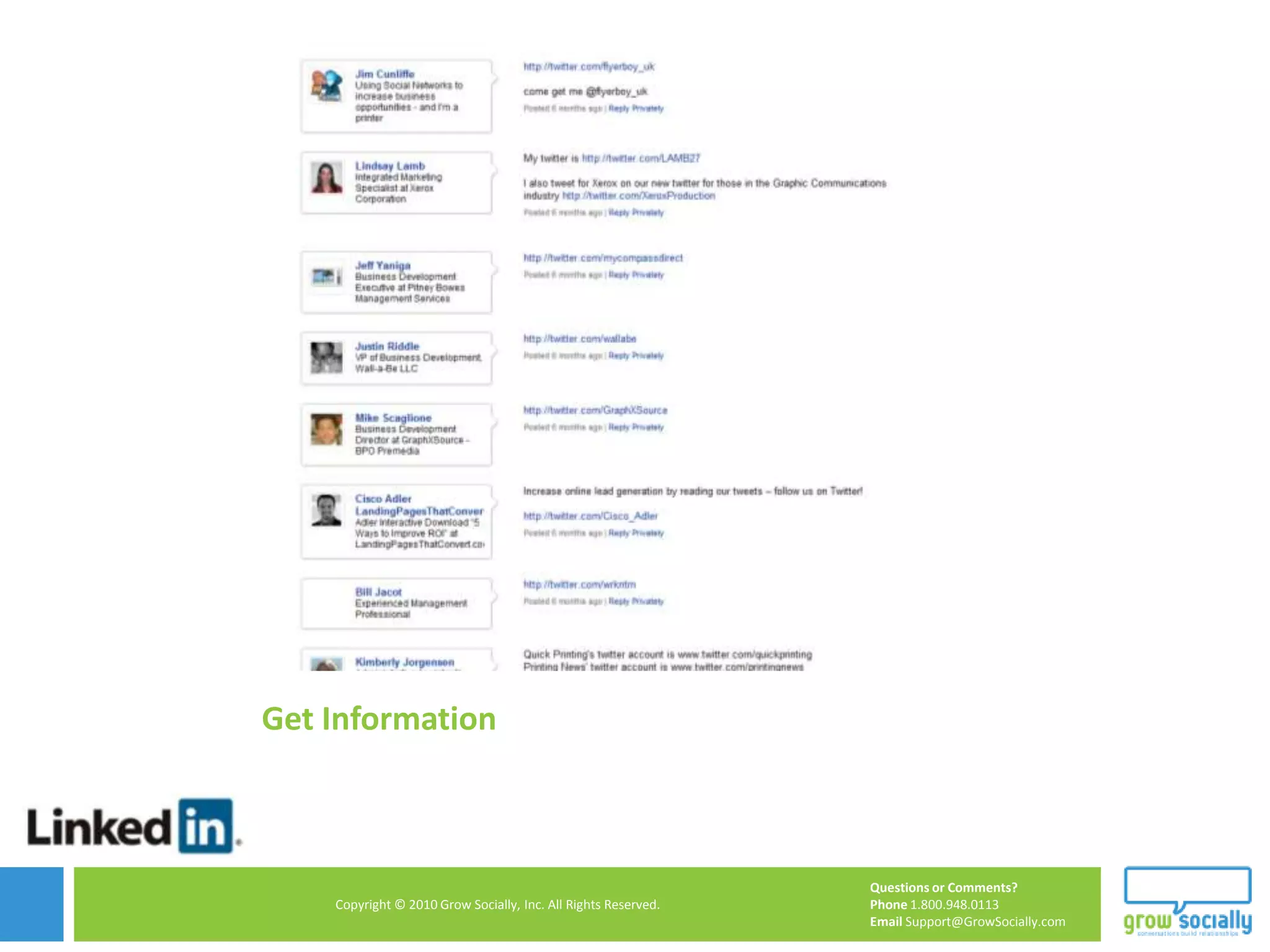 Custom XM	Twitter, Facebook, YouTube, QR Codes