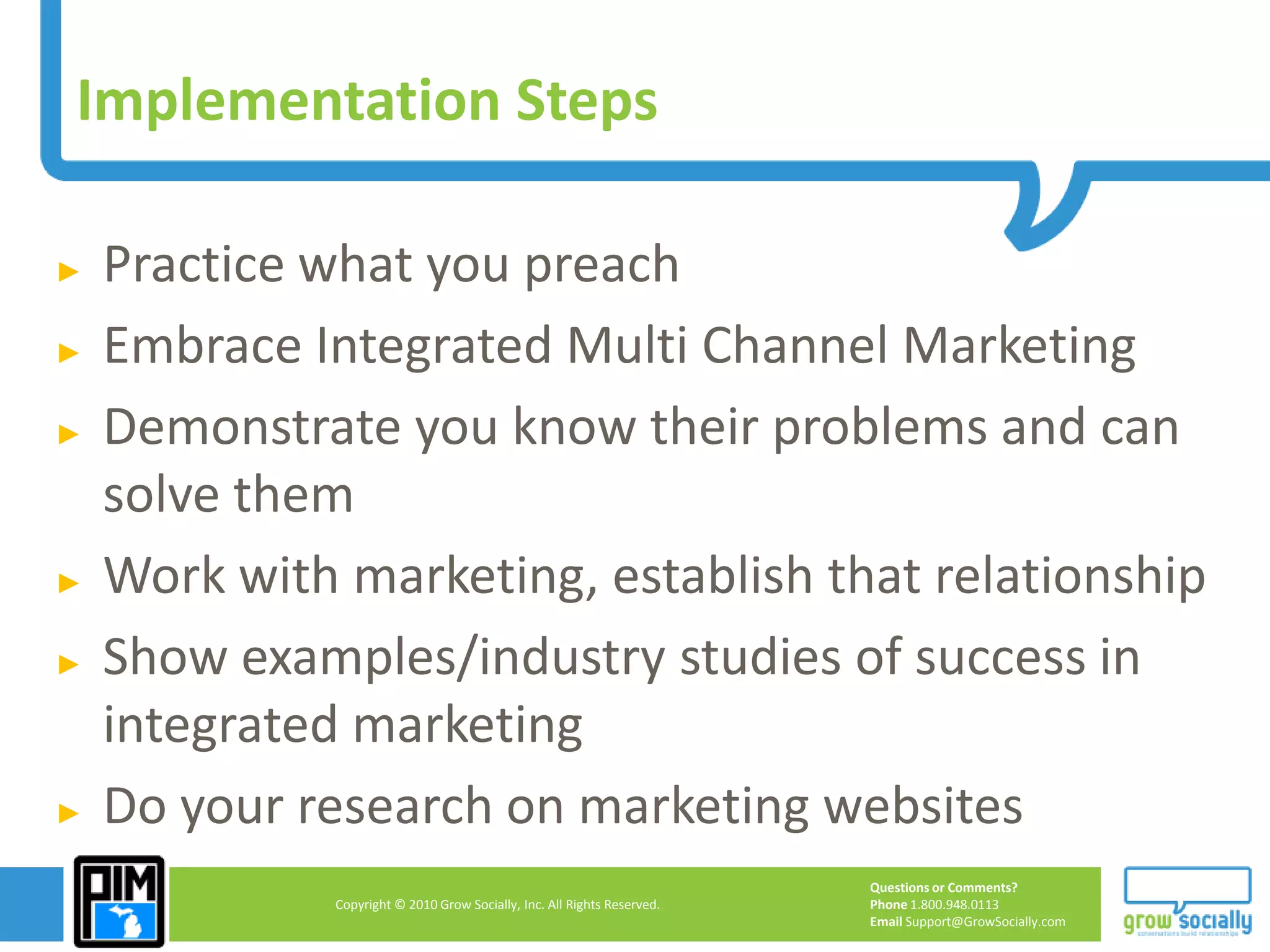 Demo SitesCampaignsCross-SellingNew Prospects