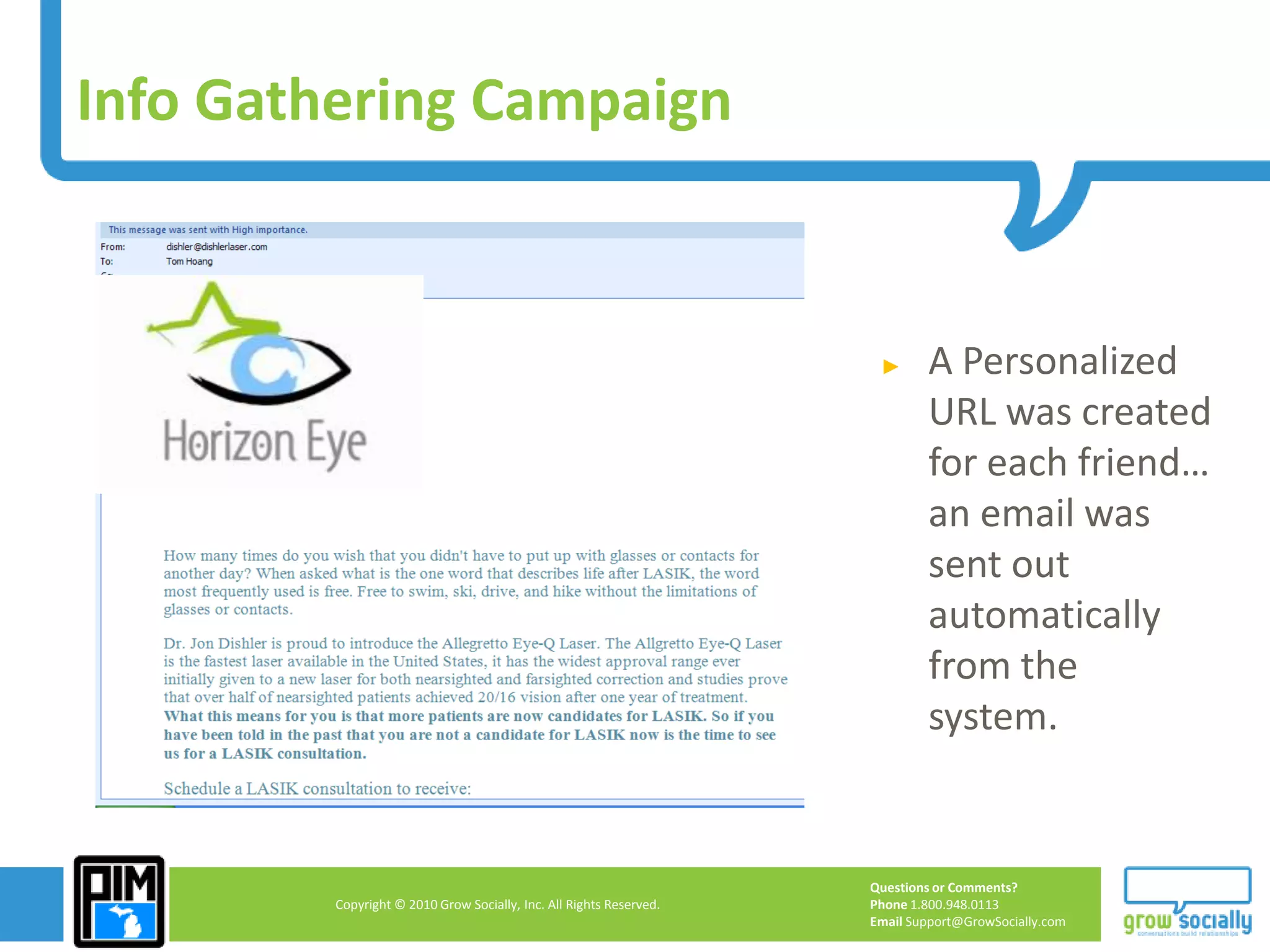 Direct Mail/WebLanding Page Hit Rate: 19.5%