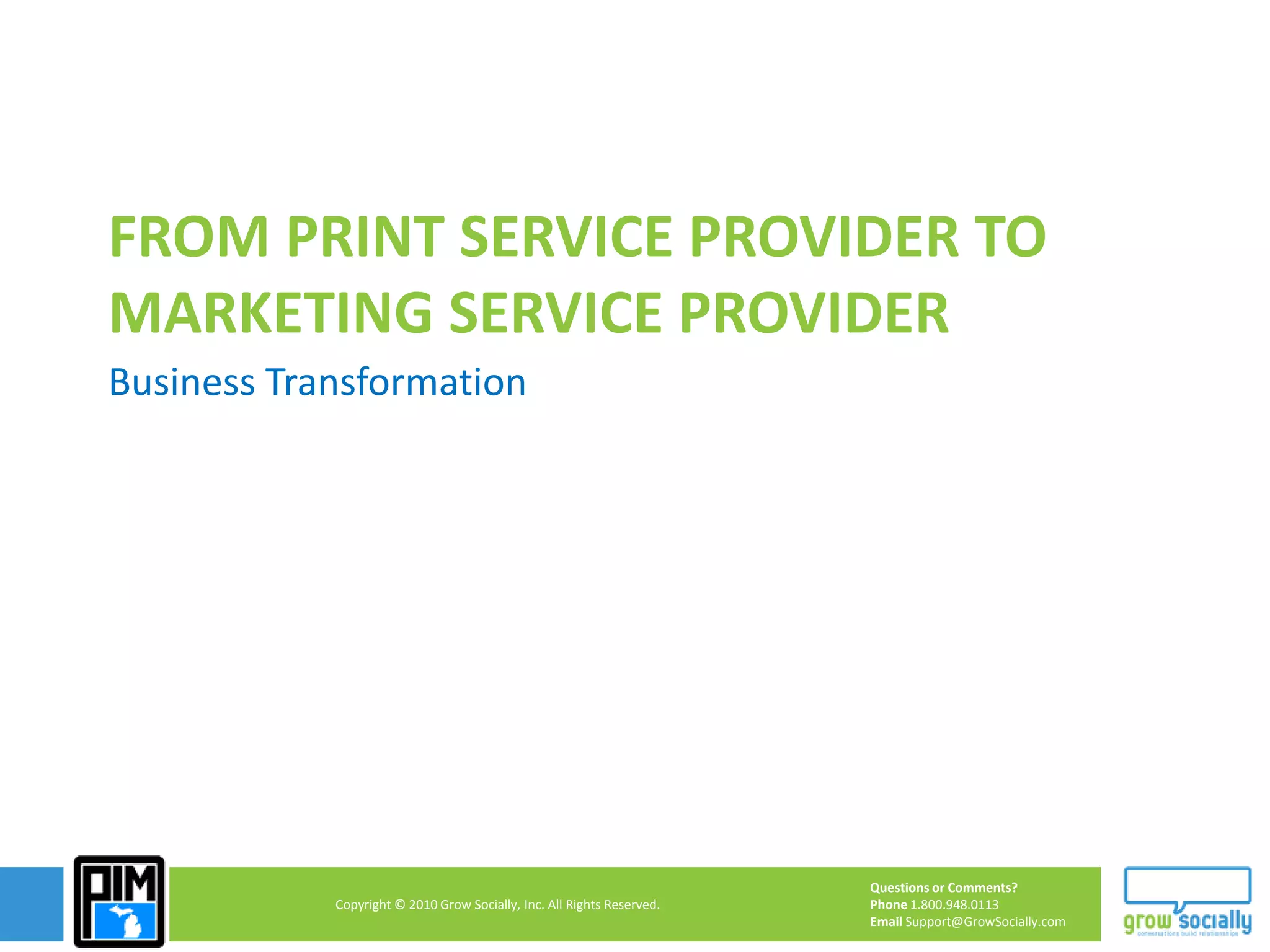 How the World Has Changed