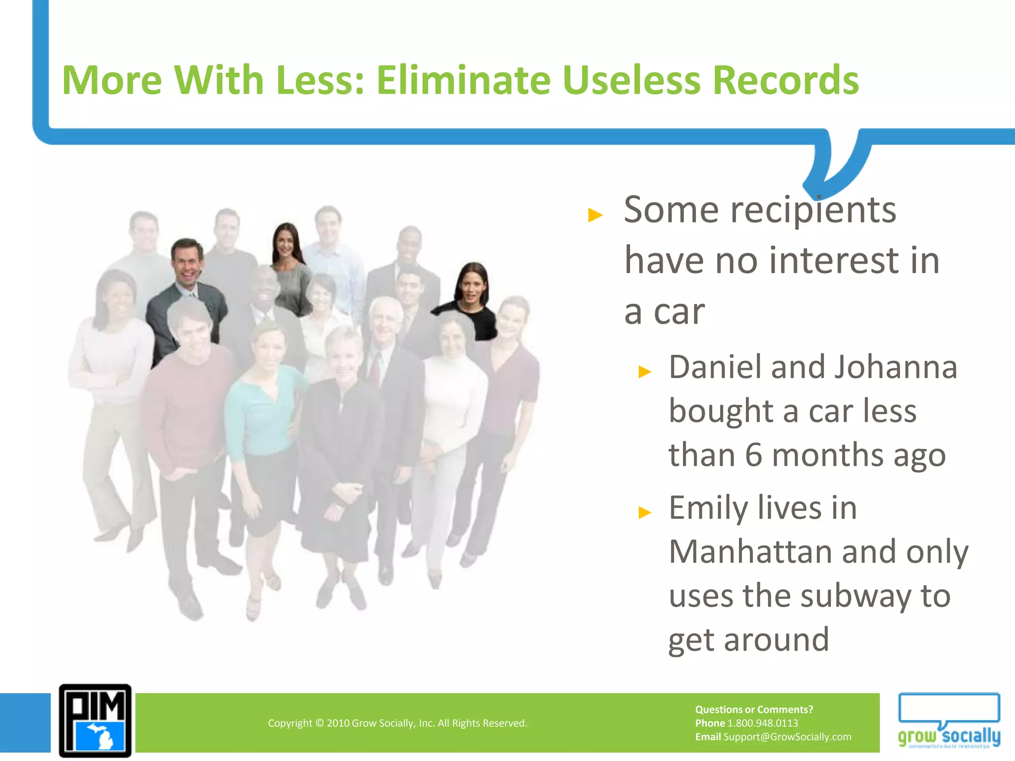 E-Fulfillment – Driven from CampaignThe survey asked questions to determine specific interest:Based on the answers provide, the system generates an order with the appropriate materials