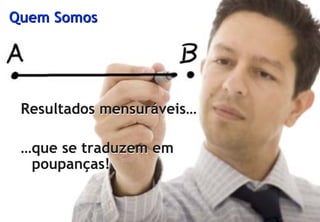 Quem Somos




       Resultados mensuráveis…

       …que se traduzem em
        poupanças!


© Profitability Engineers        5
 