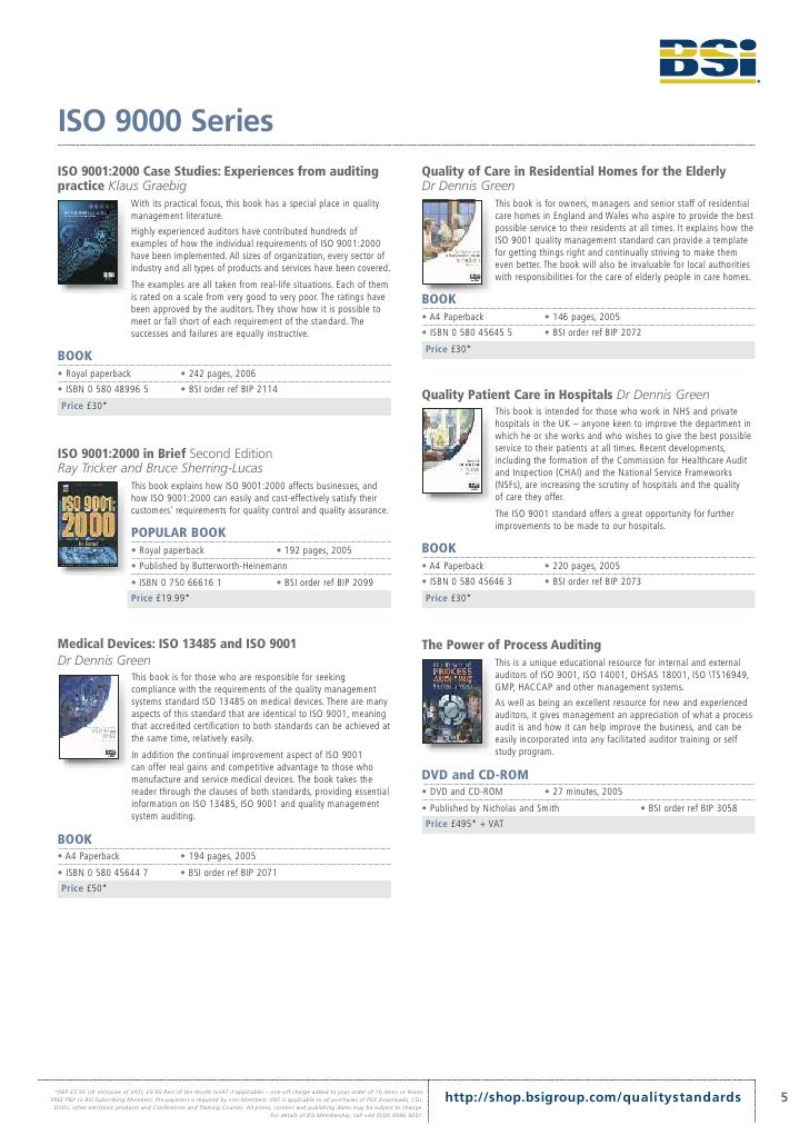 Iso 9000 case studies