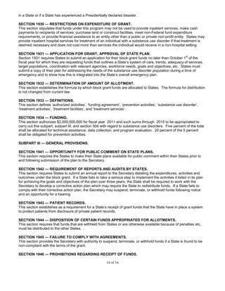 Samhsa Pdf 2010 samhsa section by section final | PDF