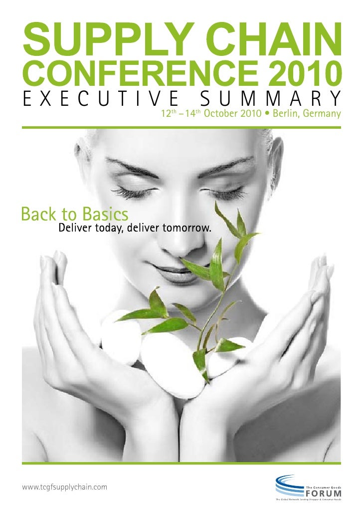 Supply Chain Conference 2010 Executive Summary