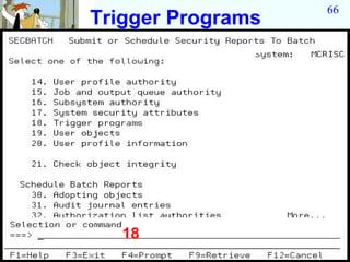 66
Trigger Programs




  18
 