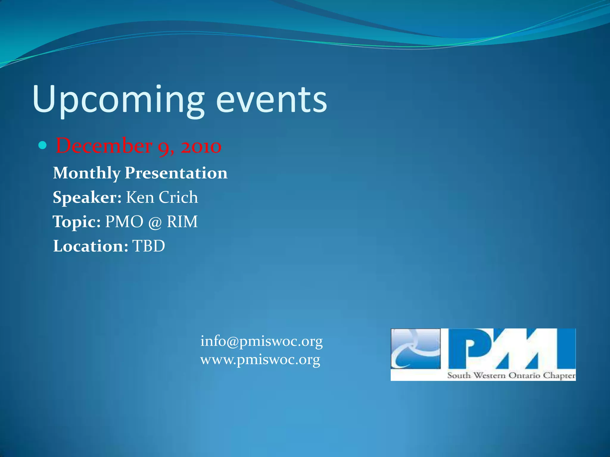 Project Management results in....a 36% increase in Employee SatisfactionSource: Gartner Group, 2000 