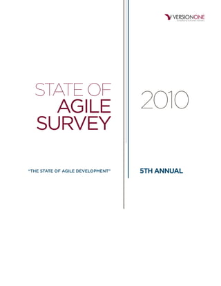 2010 state of agile development survey results