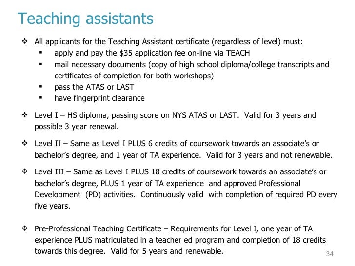 teaching certificate programs