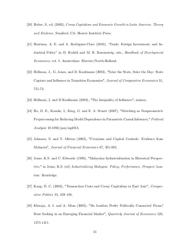 The Costs Of Political Influence Firm Level Evidence From