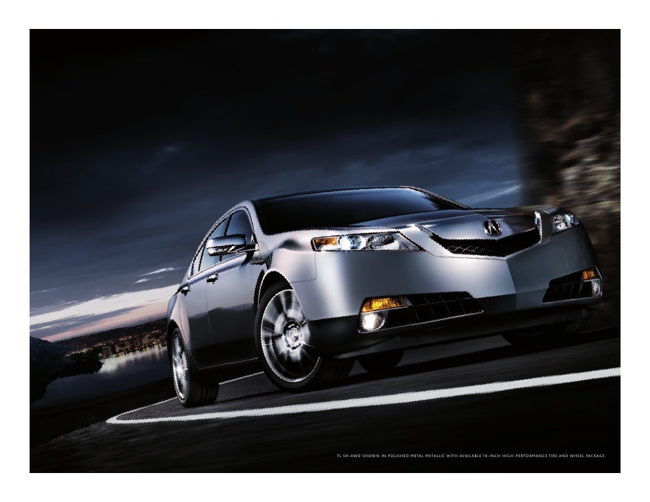 10 Acura Tl Brochure Dch Acura Of Temecula