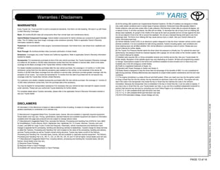 2010 Toyota Yaris Orchard Park | PPT