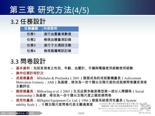 第二章 文獻探討(1/4)2.1.1 高齡者身心發展緒論 • 文獻探討 • 研究方法 • 預期結果5/15