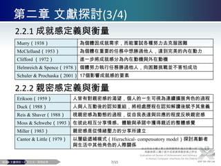 相關文獻缺乏將動機應用於人機介面研究動機與目的文獻探討1.3 研究目的建立研究架構了解高齡者身心發展狀況與生活品質