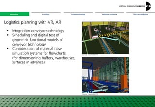 Vr Logistics VR and AR in Logistics: VDC-Whitepaper | PDF