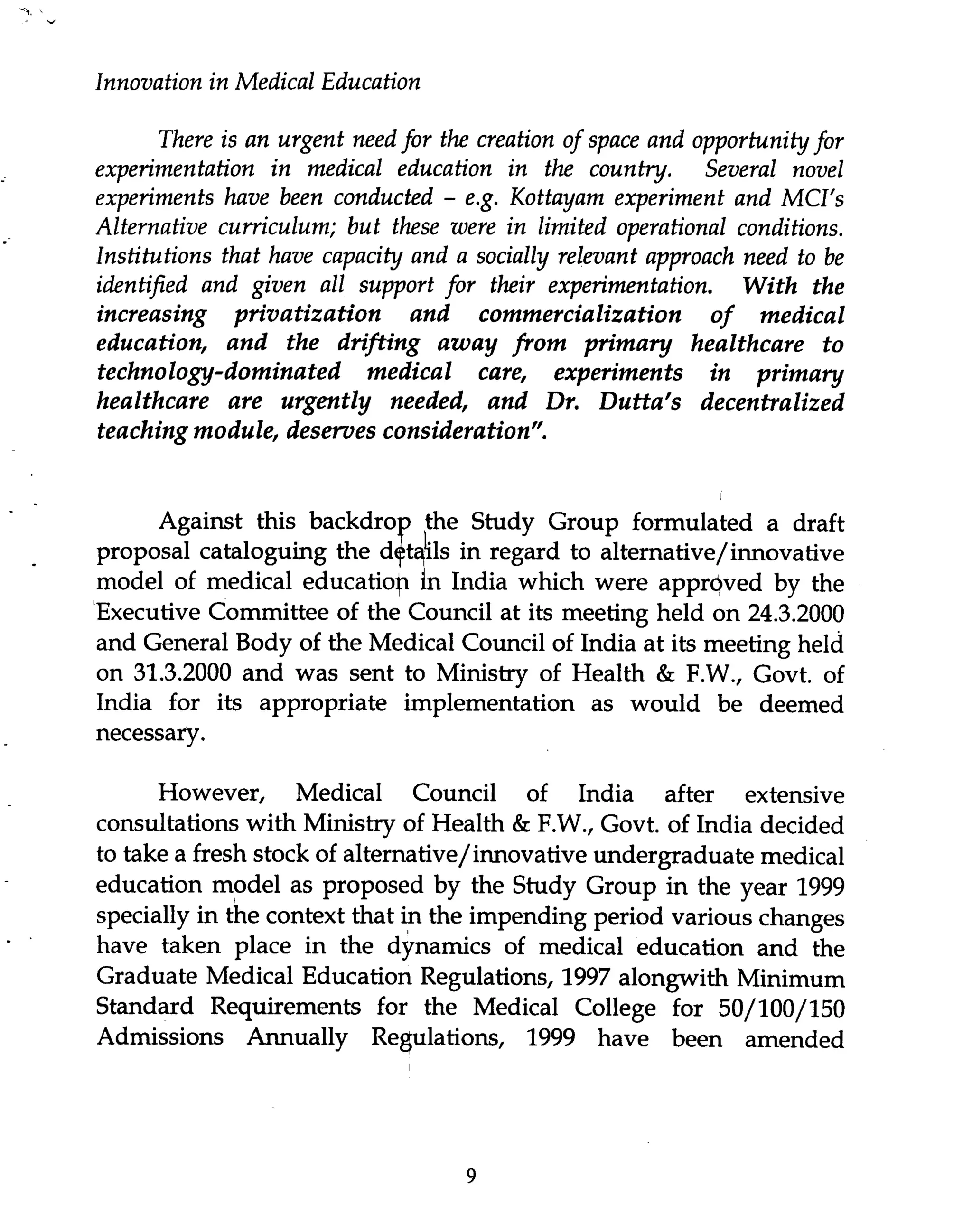 2010 vision background paper