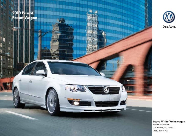 Steve White Vw >> 2010 Volkswagen Passat Brochure Greenville Columbia Sc Steve White Vw >> 2010 Volkswagen Passat Brochure Greenville Columbia Sc