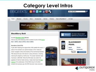 Category Level Intros 