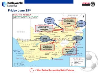 Fan Park example - 2006 World Cup Germany – 500,000 spectators for one game