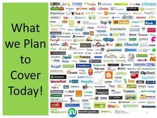 What
we Plan
to
Cover
Today!
3