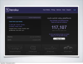 terça-feira, 18 de janeiro de 2011
 