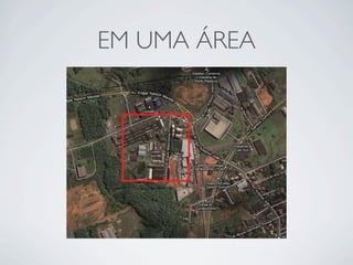 EM UMA ÁREA
 